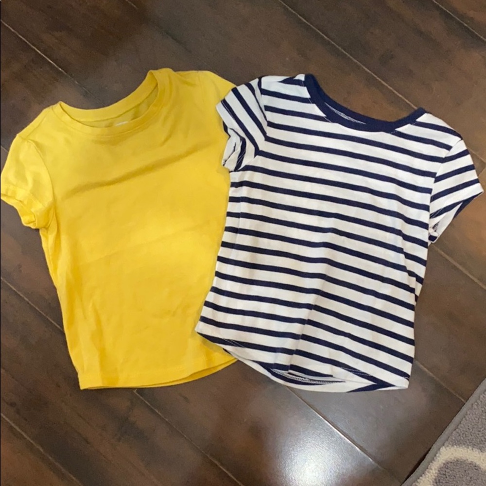 Lot of 2 Toddler Girl Tees